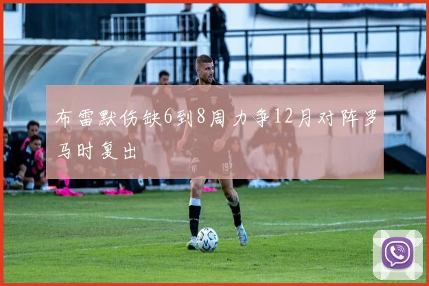 布雷默伤缺6到8周力争12月对阵罗马时复出